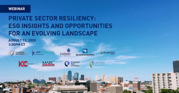 Private Sector Resiliency: ESG Insights and Opportunities for an Evolving Landscape graphic